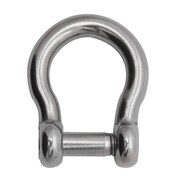 EXTREME MAX Extreme Max 3006.8411 BoatTector Stainless Steel Bow Shackle with No-Snag Pin - 3/8" 3006.8411